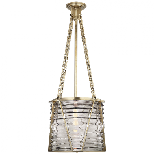 Chatham Large Lantern - Natural Brass