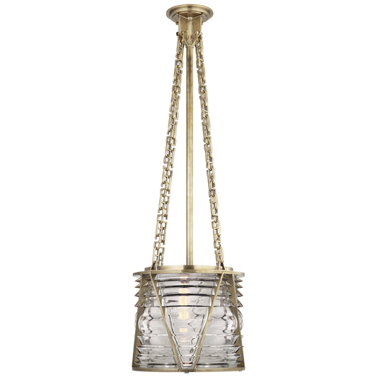 Chatham Small Lantern - Natural Brass