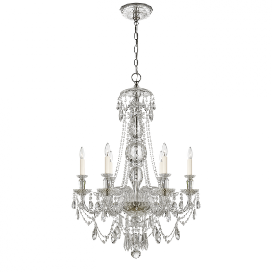 Daniela Medium One-Tier Chandelier - Crystal