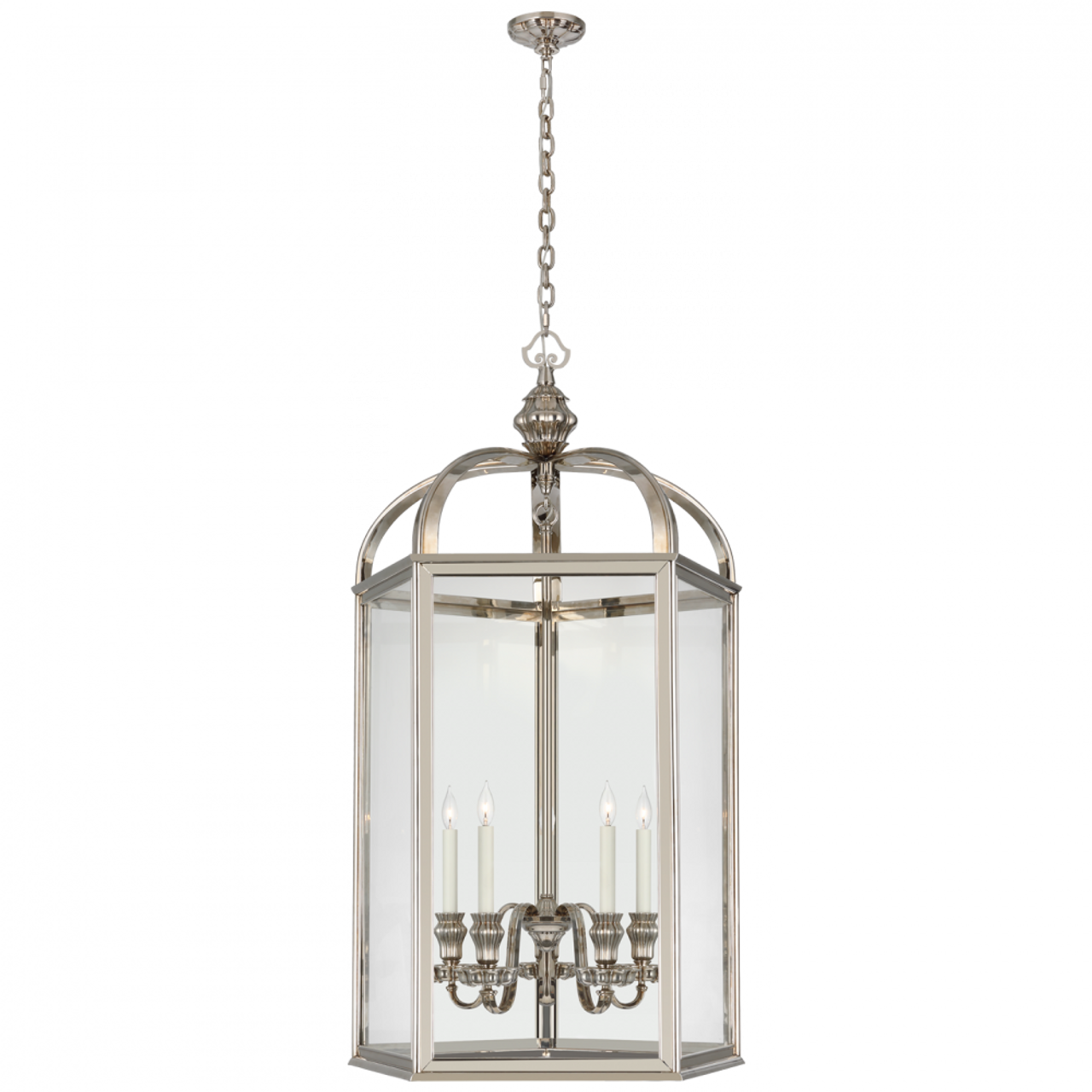 Falaise Large Lantern - Butler's Silver