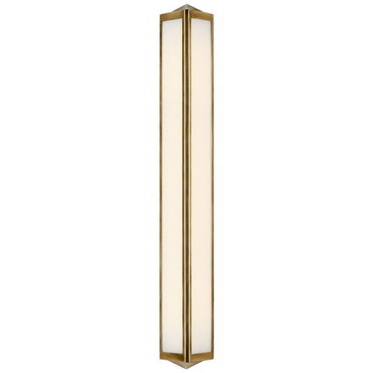 Geneva Large Sconce - Natural Brass