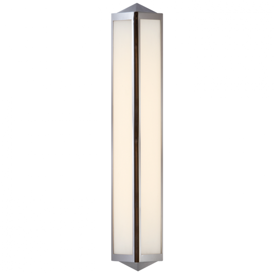 Geneva Medium Sconce - Polished Nickel