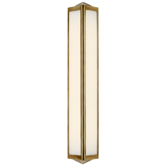 Geneva Medium Sconce - Natural Brass