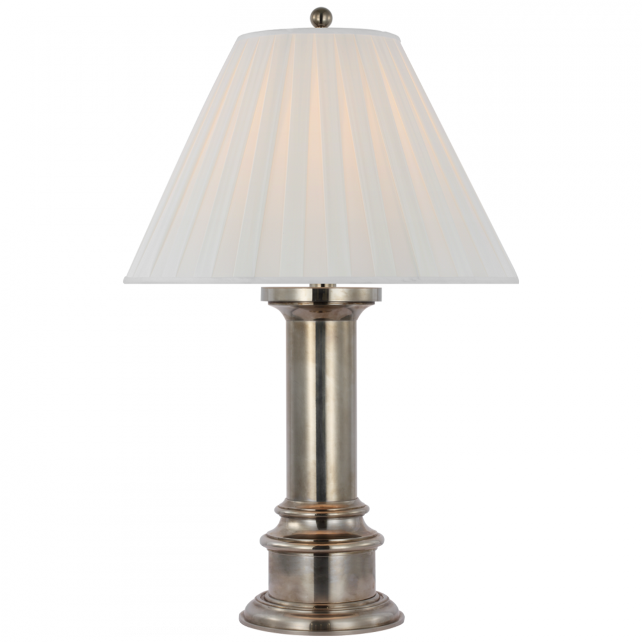 Hammett Large Table Lamp - Butler's Silver