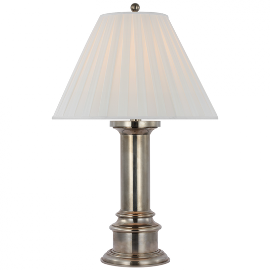 Hammett Large Table Lamp - Butler's Silver