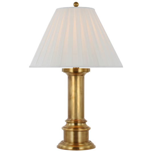 Hammett Large Table Lamp - Natural Brass