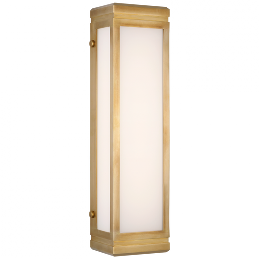 Hayles 17" Bath Light - Natural Brass