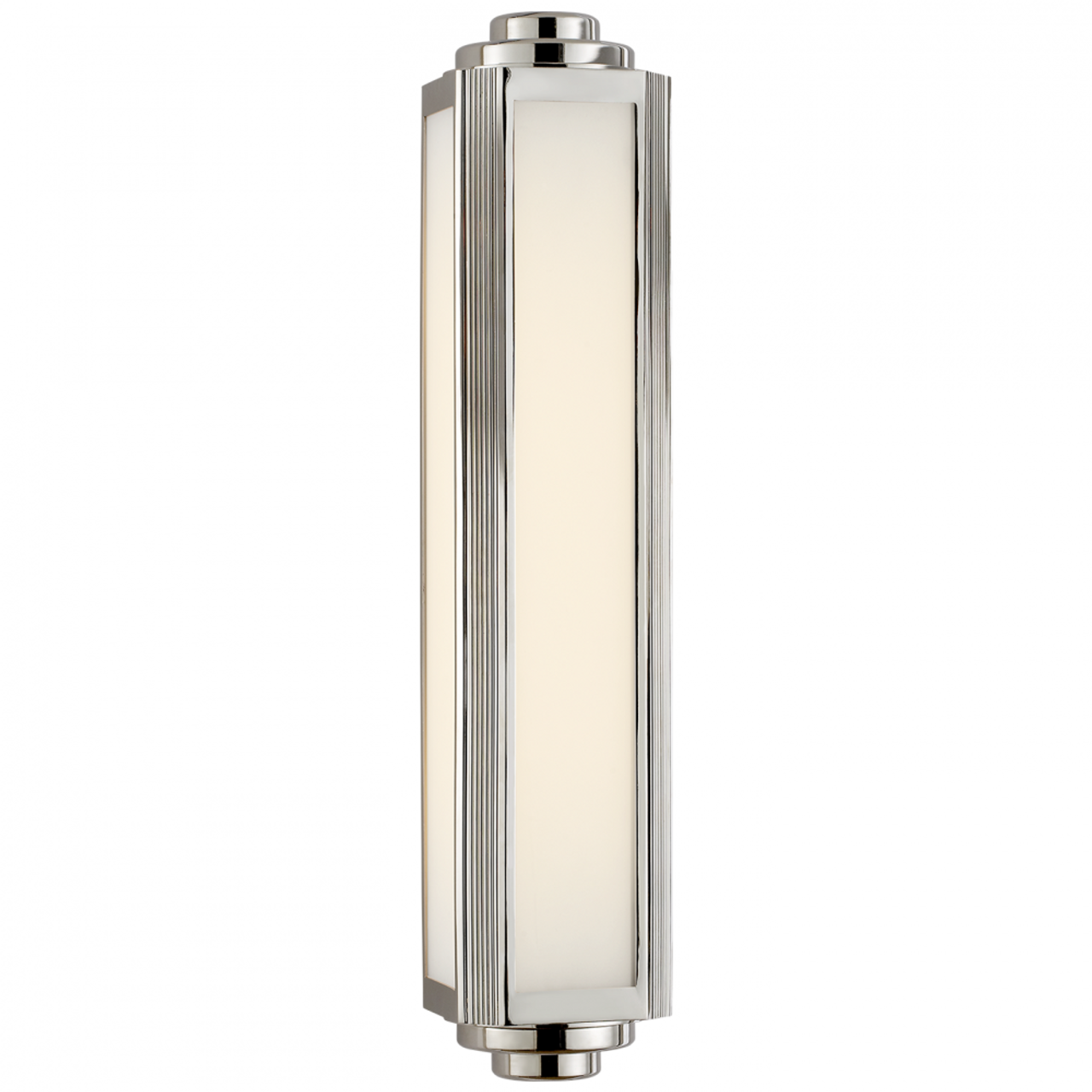 Keating Medium Sconce - Polished Nickel