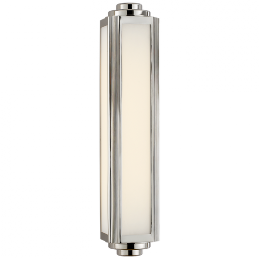 Keating Medium Sconce - Polished Nickel