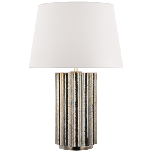 Kolber Medium Table Lamp - Butler's Silver