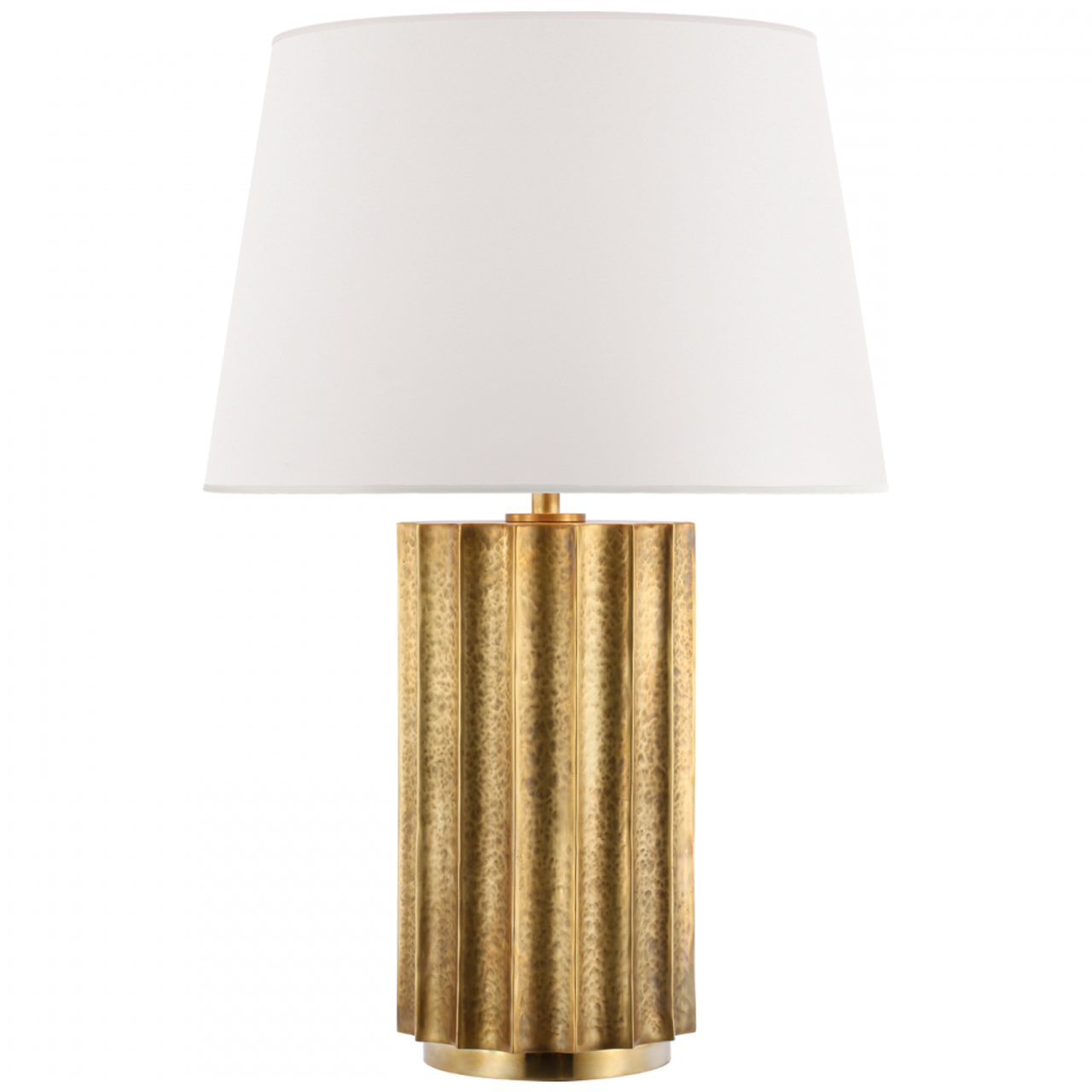 Kolber Medium Table Lamp - Natural Brass