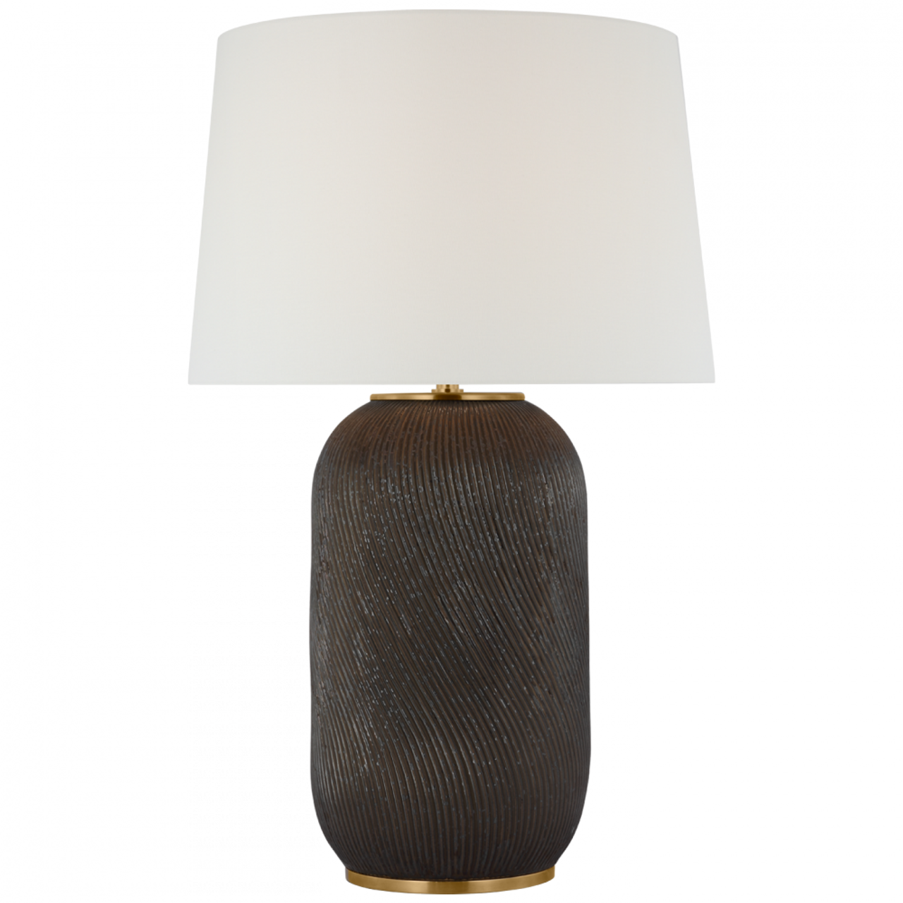 Mirelle Extra Large Table Lamp - Crystal Bronze