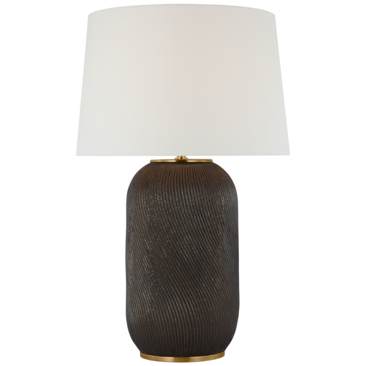 Mirelle Extra Large Table Lamp - Crystal Bronze