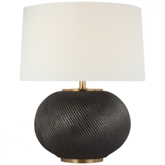 Mirelle Medium Table Lamp - Crystal Bronze