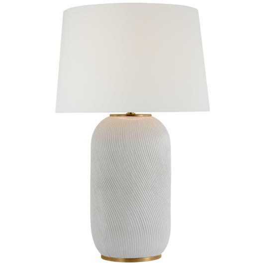 Mirelle Extra Large Table Lamp - Ivory