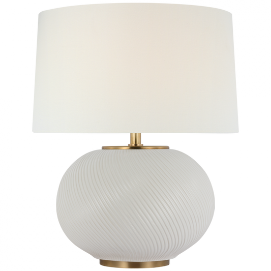 Mirelle Medium Table Lamp - Ivory