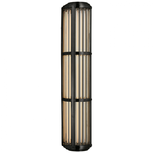 Perren Large Wall Sconce - Bronze and Glass Rods