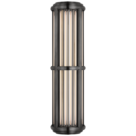 Perren Medium Wall Sconce - Bronze and Glass Rods