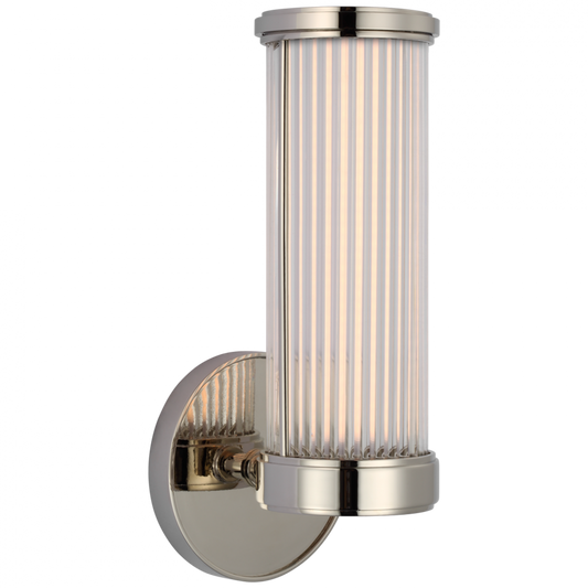 Ranier Single Bath Light - Polished Nickel