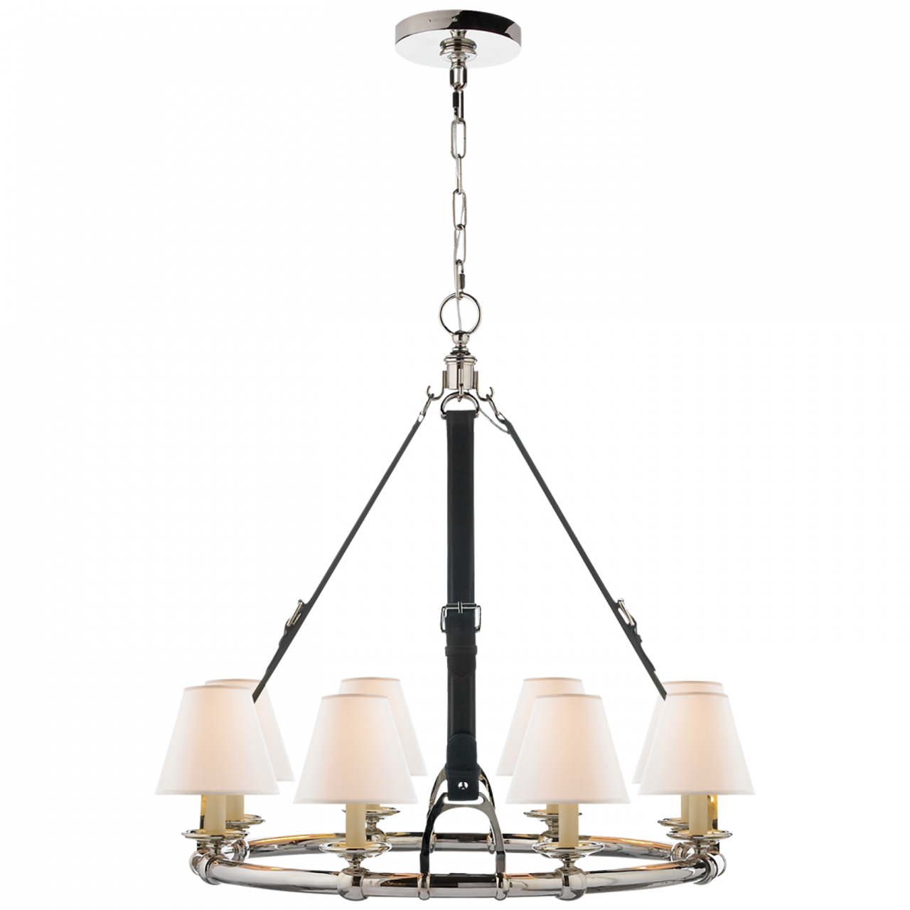 Westbury Chandelier - Polished Nickel