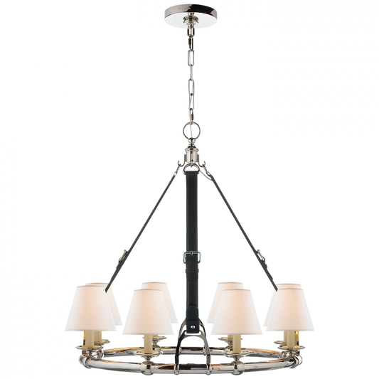 Westbury Chandelier - Polished Nickel