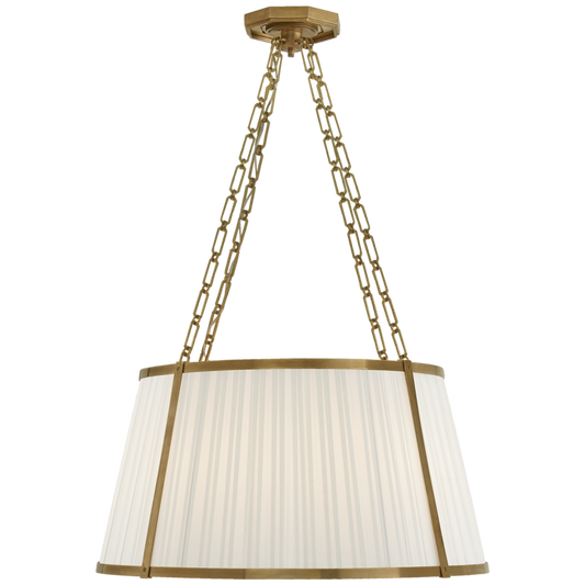 Windsor Large Hanging Shade - Natural Brass