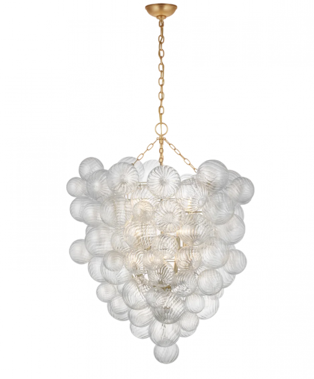 Talia Grande Entry Chandelier, 12-Light, Gild, 36.5"W (JN 5114G-CG CWY6R)