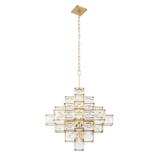 Cubic Chandelier - Calypso Gold