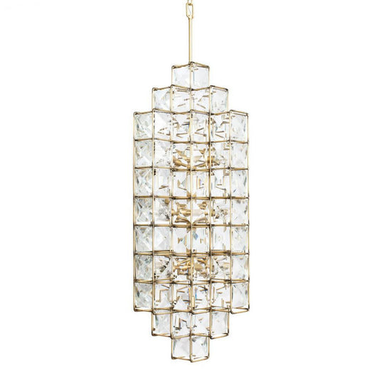 Cubic Foyer Pendant - Gold