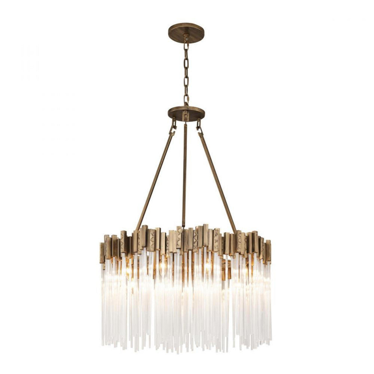 Matrix 10 Light Pendant - Gold