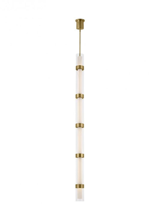 Wit Pendant, 1-Light, LED, Aged Brass, 4"W (700TDWIT6R-LED930 70P9F5P)