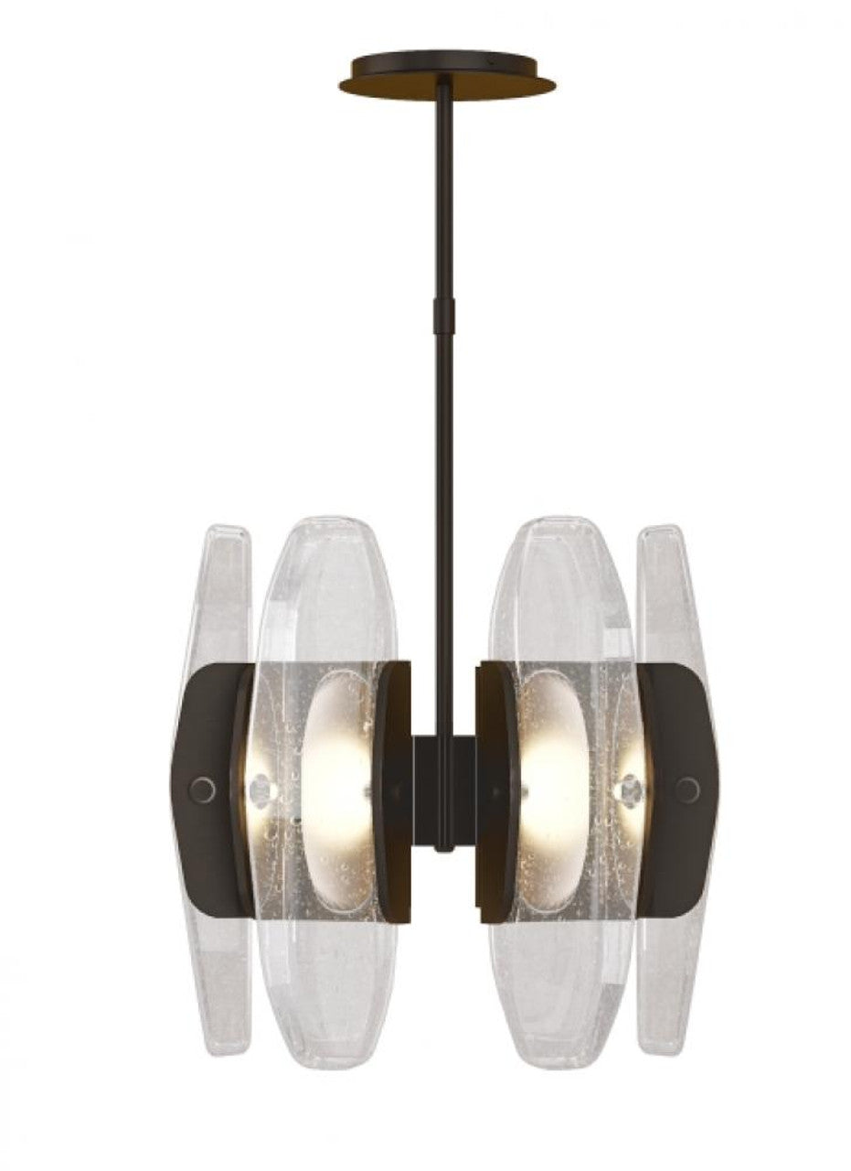 Wythe Small Chandelier, 6-Light, LED, Plated Dark Bronze, 15.7"W (700WYT6PZ-LED927 70PGJF6)