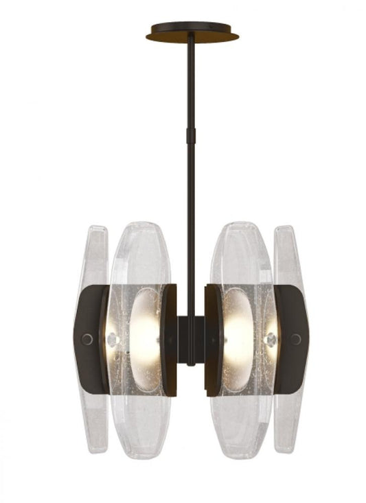 Wythe Small Chandelier, 6-Light, LED, Plated Dark Bronze, 15.7"W (700WYT6PZ-LED927 70PGJF6)